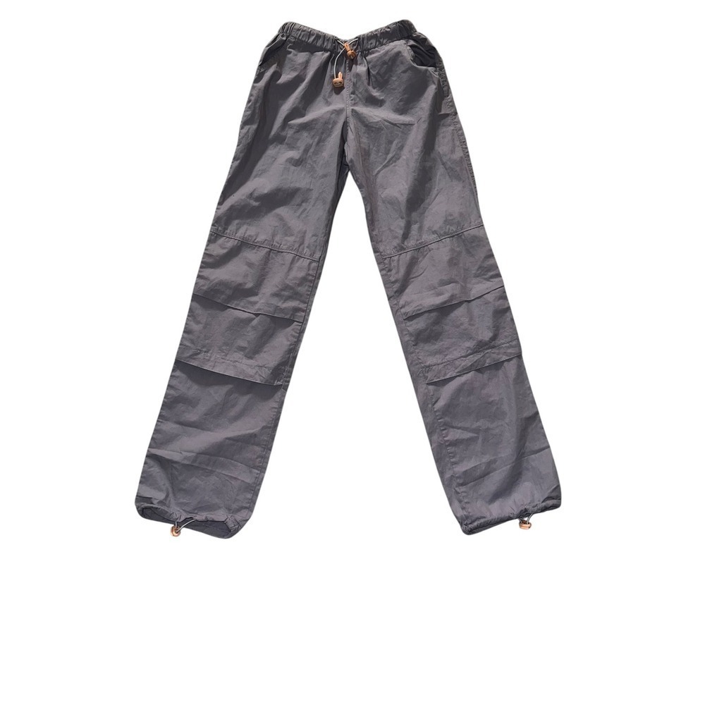 Take-Two 90s Y2K Vtg  Sz 28 Parachute Pants  Baggy lapered Leg maroon
